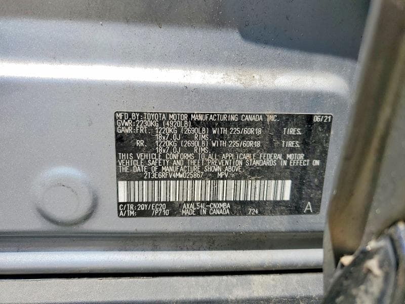 2021 TOYOTA RAV4 XSE 14