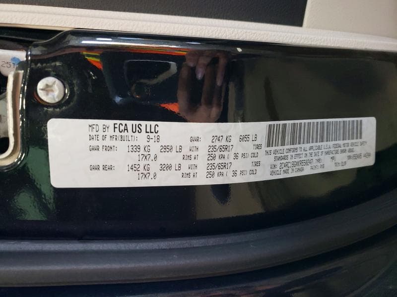 2019 CHRYSLER PACIFICA TOURING L 13
