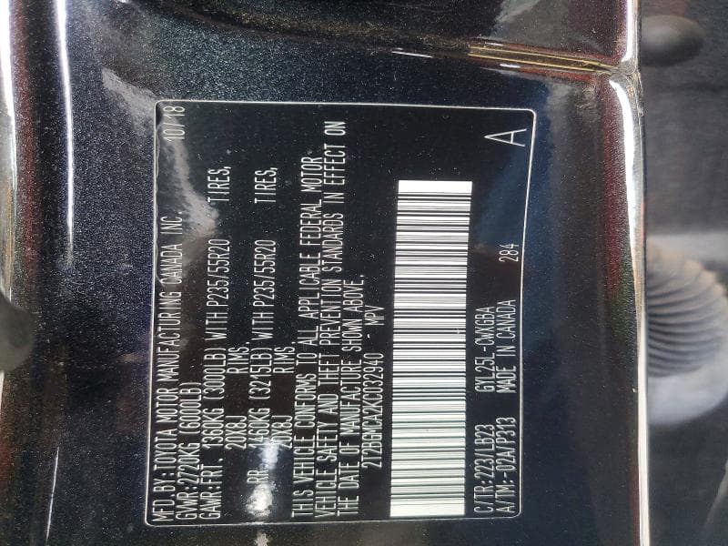 2019 LEXUS RX 450H BASE 14