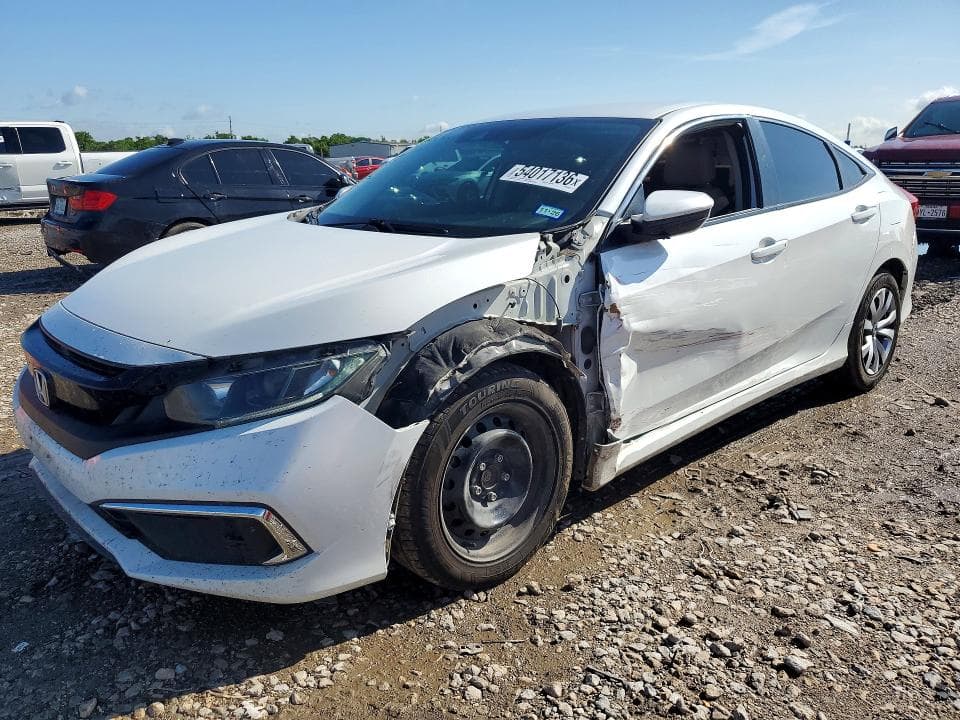 2019 HONDA CIVIC LX - 1