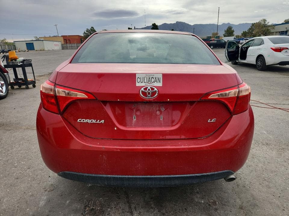 2018 TOYOTA COROLLA LE 6