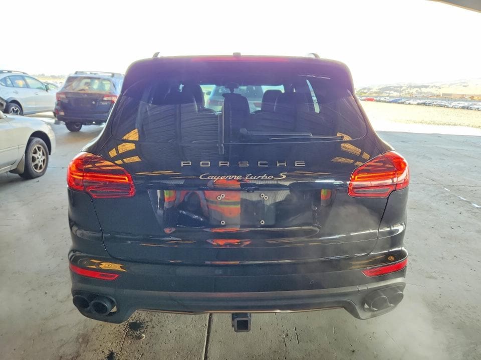 2017 PORSCHE CAYENNE TURBO 6
