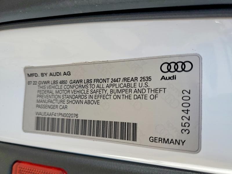 2023 AUDI A4 PREMIUM PLUS 45 12