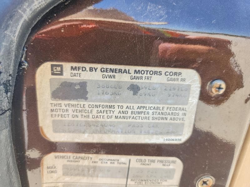 1980 CHEV CORVETTE 12