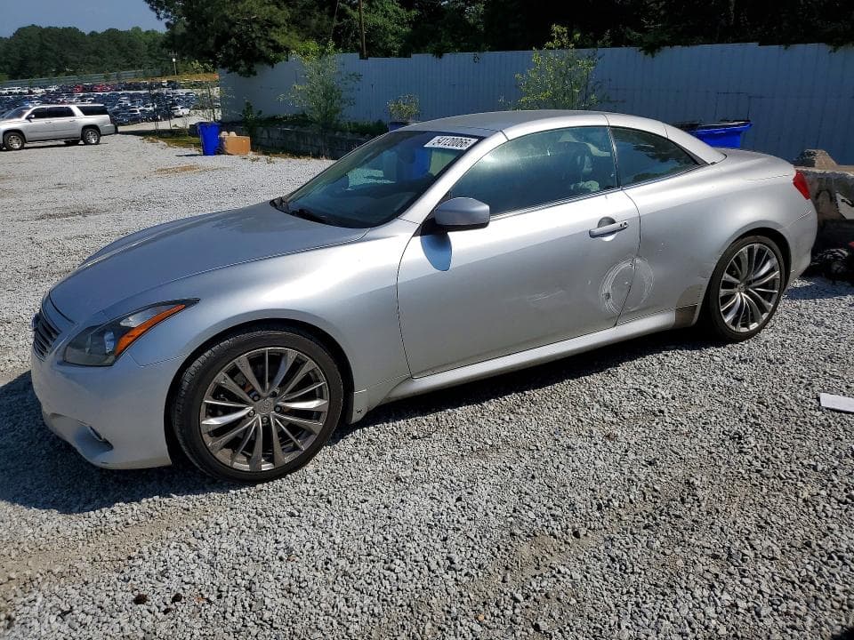 2012 INFINITI G37 CONVERTIBLE BASE