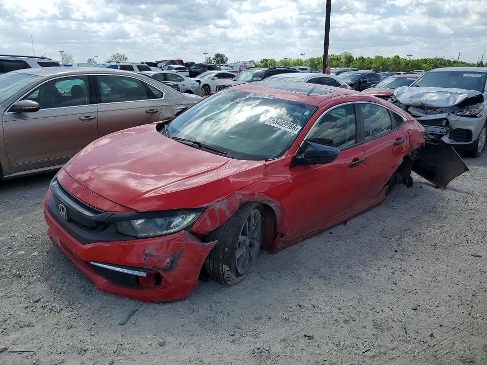 2019 HONDA CIVIC EX - 1