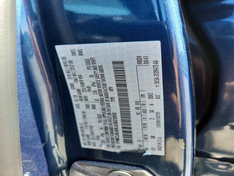 2018 FORD ESCAPE TITANIUM 13