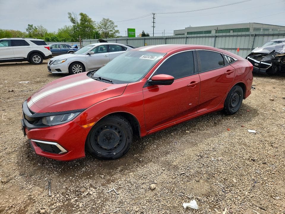 2020 HONDA CIVIC LX - 1