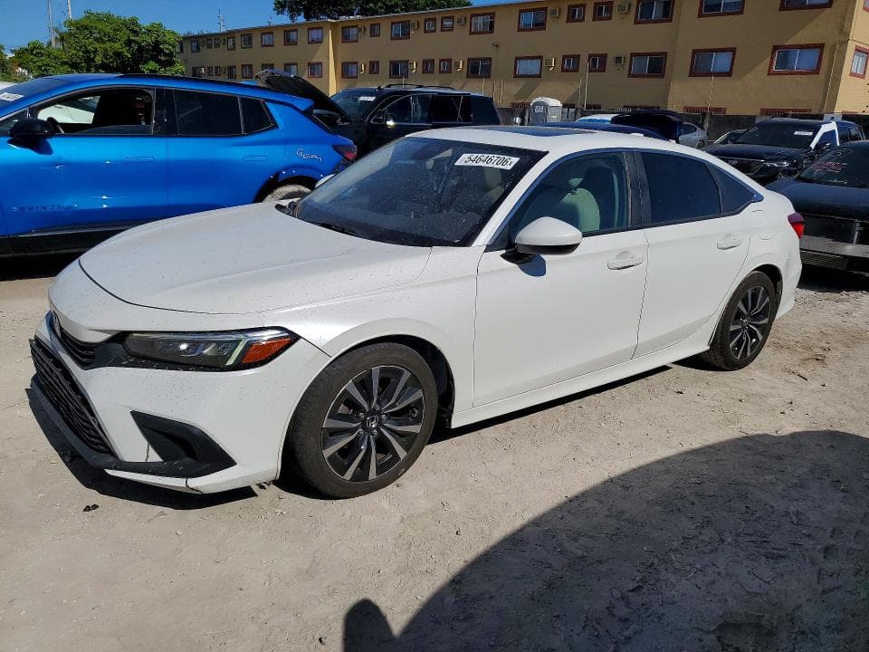 2022 HONDA CIVIC EX - 1