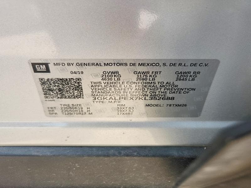 2019 GMC TERRAIN SLT 13