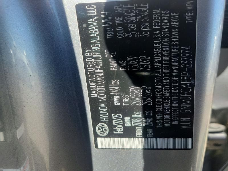 2023 HYUNDAI TUCSON SEL 13
