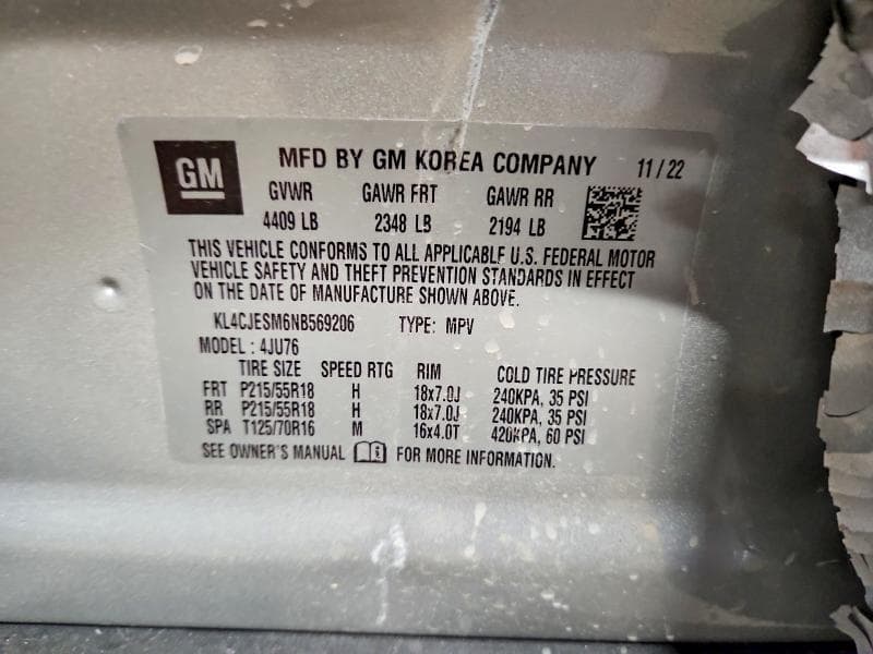 2022 BUICK ENCORE PREFERRED 13