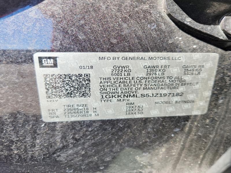 2018 GMC ACADIA SLT-1 13