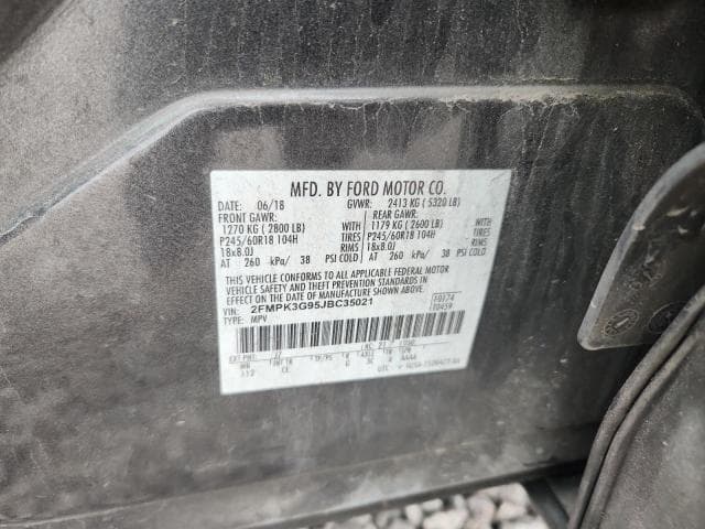 2018 FORD EDGE SE 13