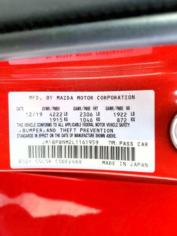 2020 MAZDA 3 PREMIUM 12