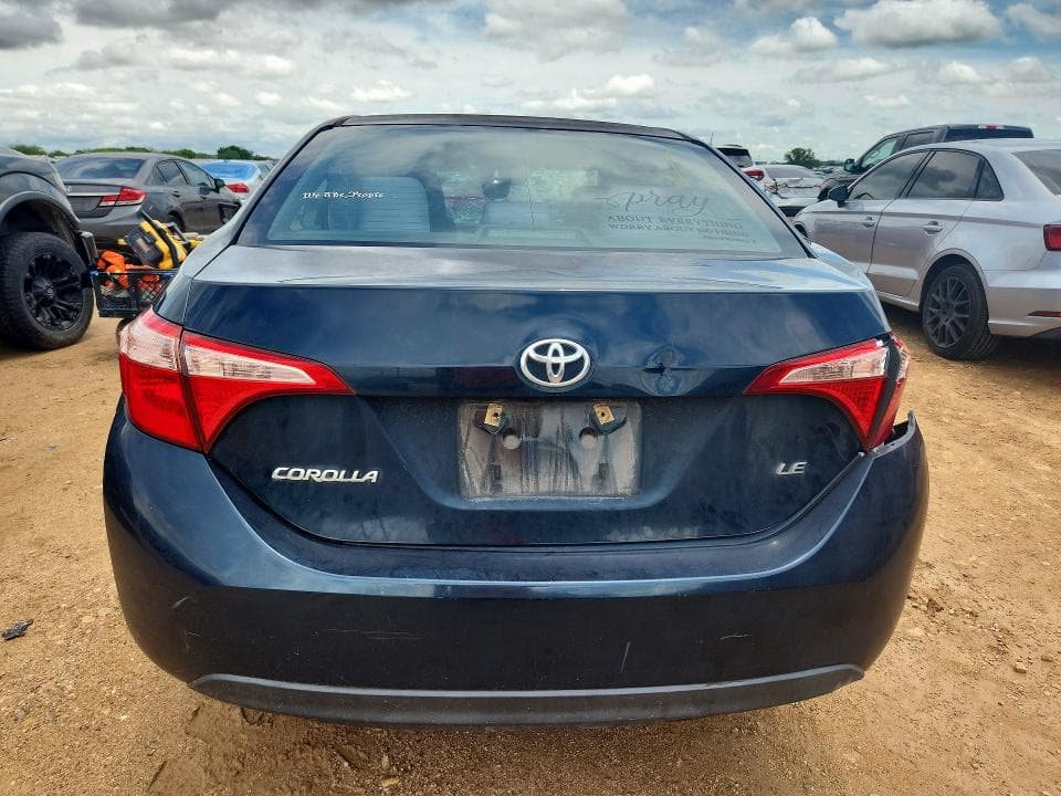 2018 TOYOTA COROLLA LE 6