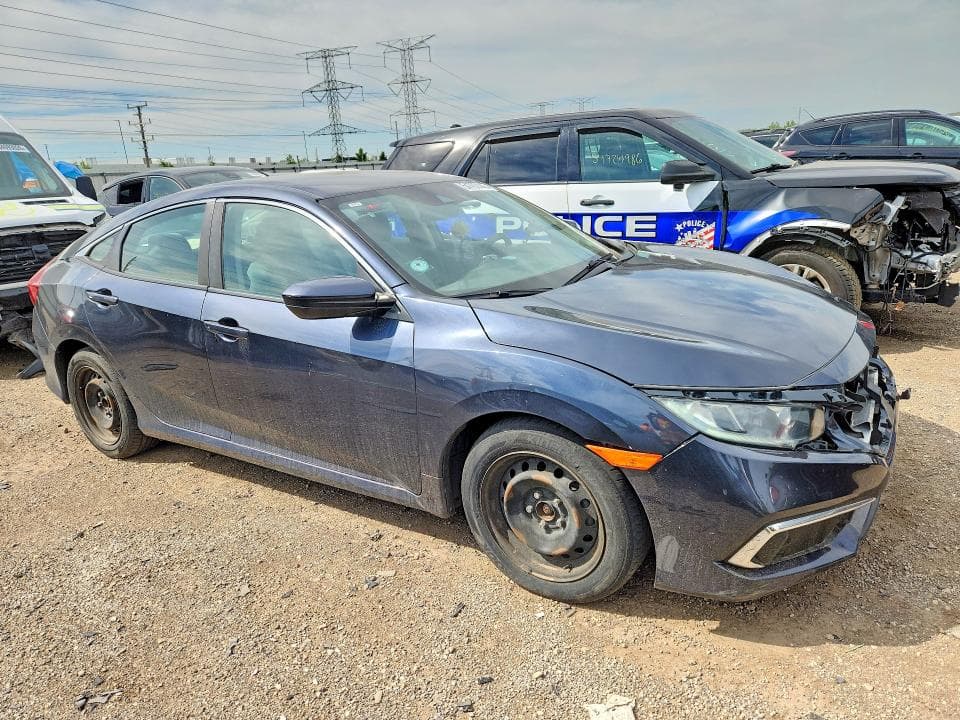 2019 HONDA CIVIC LX 4