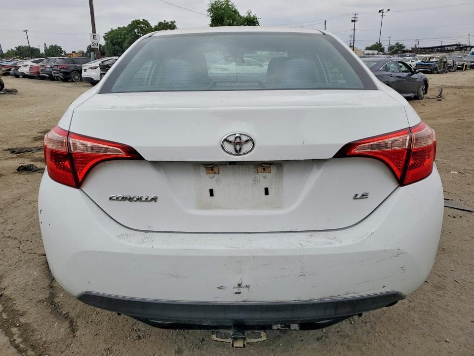 2017 TOYOTA COROLLA LE 6