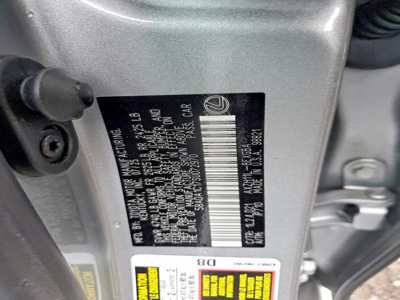 2025 LEXUS ES 300H BASE 12