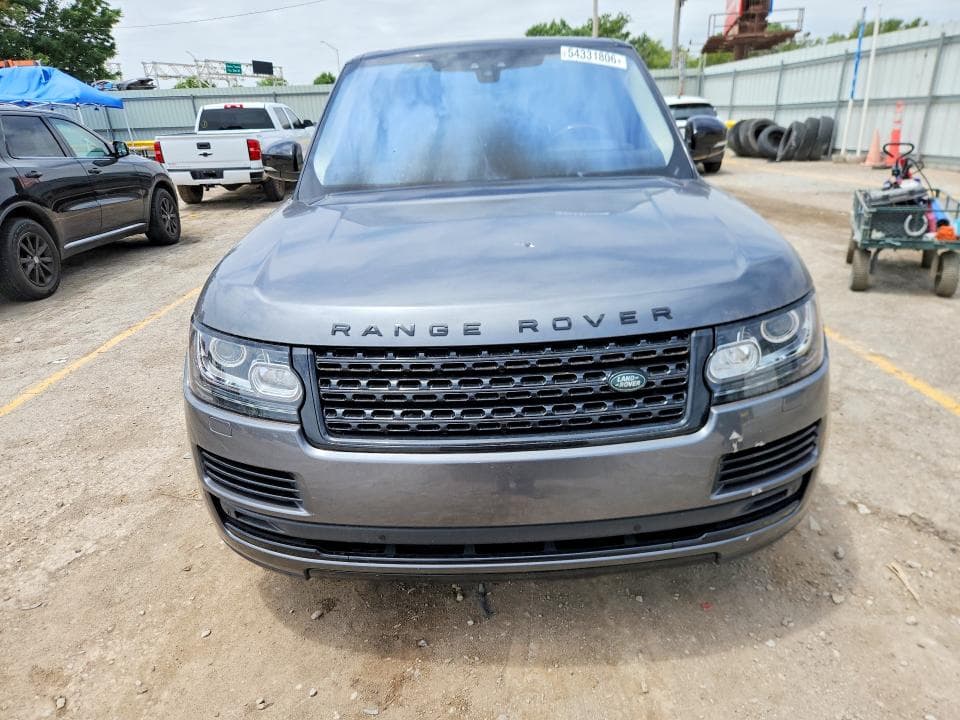 2017 LAND ROVER RANGE ROVER HSE 5