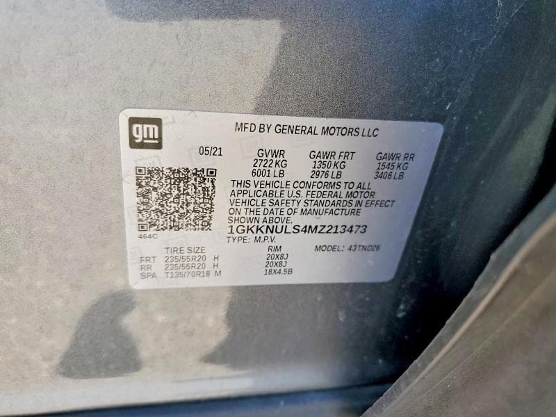 2021 GMC ACADIA SLT 14