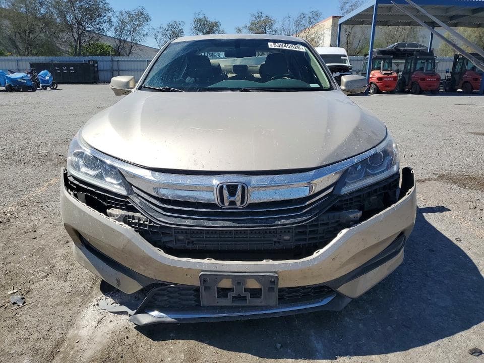2017 HONDA ACCORD EXL 5