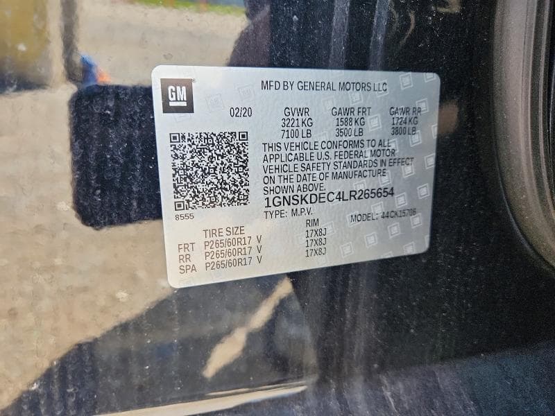 2020 CHEVROLET TAHOE 13