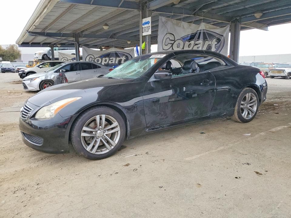 2009 INFINITI G37 CONVERTIBLE BASE