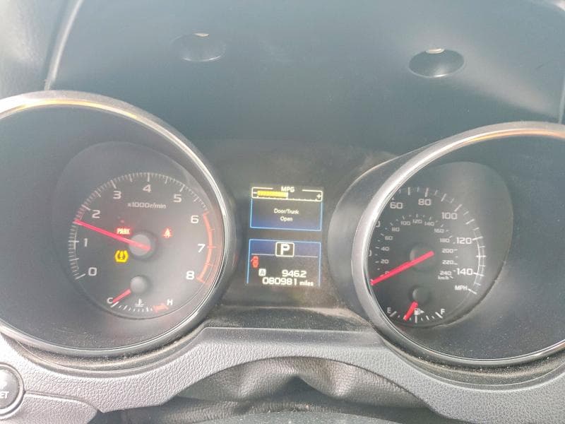 2017 SUBARU LEGACY 2.5I 9