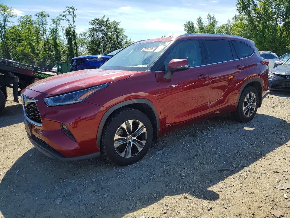 2021 TOYOTA HIGHLANDER HYBRID XLE HYBRID XLE - 1