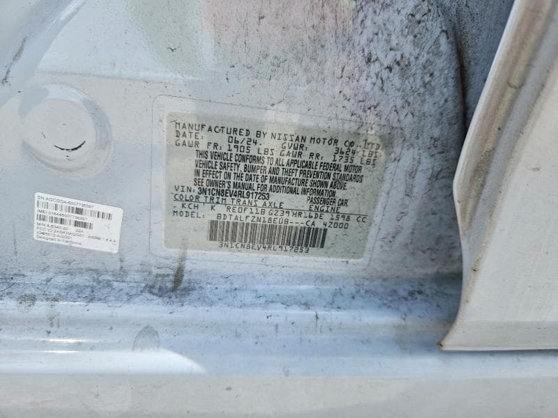 2024 NISSAN VERSA 23