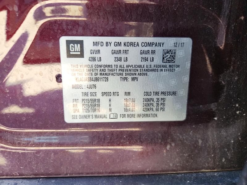 2018 BUICK ENCORE PREFERRED 14