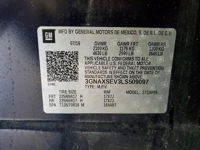 2020 CHEVROLET EQUINOX LS 28