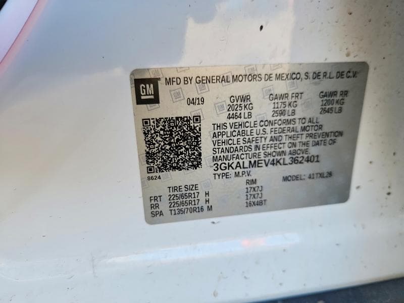 2019 GMC TERRAIN SLE 13