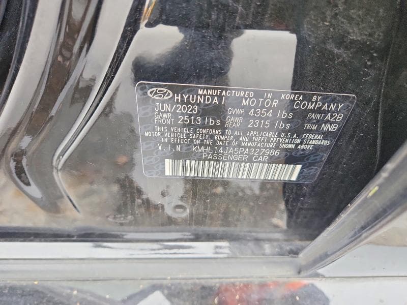 2023 HYUNDAI SONATA SEL 12