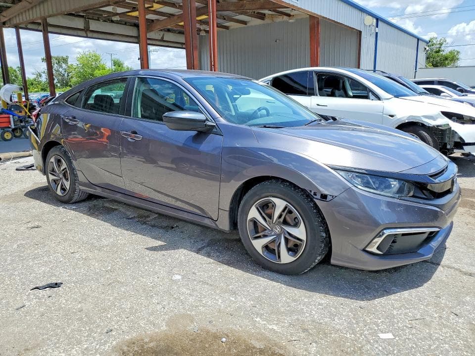 2019 HONDA CIVIC LX 4
