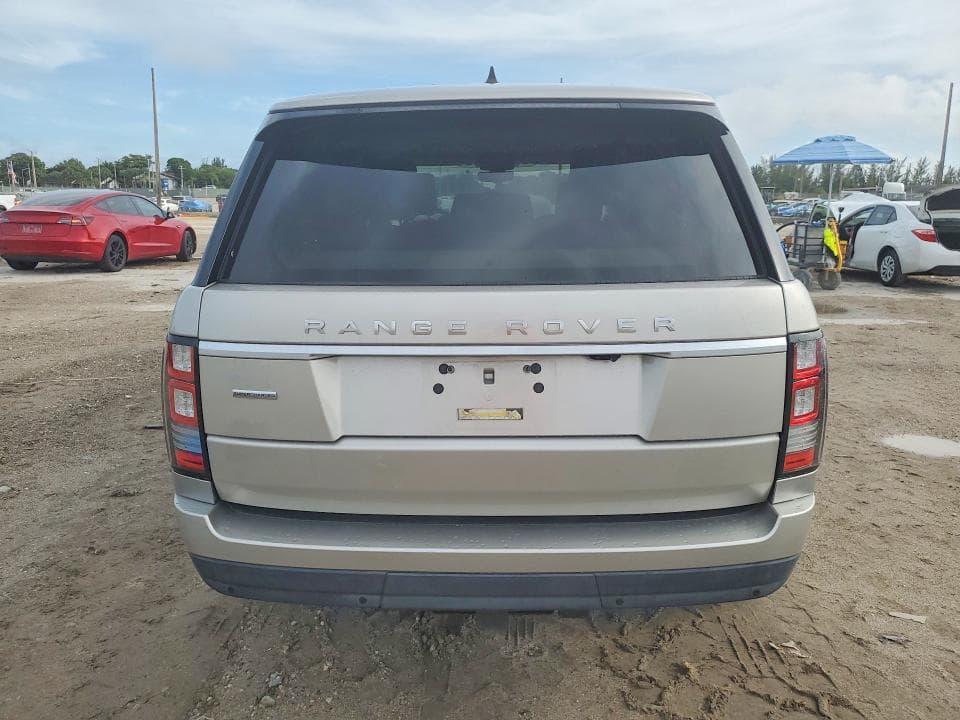 2017 LAND ROVER RANGE ROVER SUPERCHARGED 6