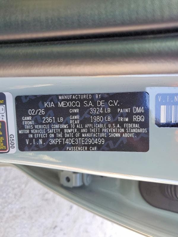 2026 KIA K4 LXS 13