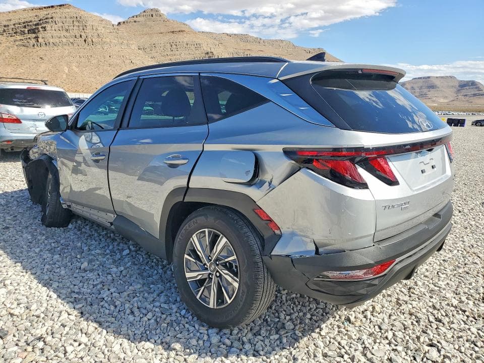 2024 HYUNDAI TUCSON BLUE 2