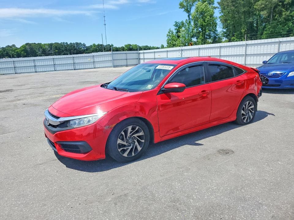 2018 HONDA CIVIC EX - 1