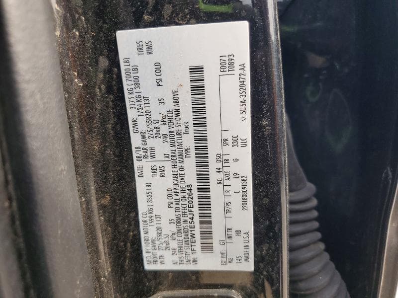2018 FORD F150 SUPERCREW 13
