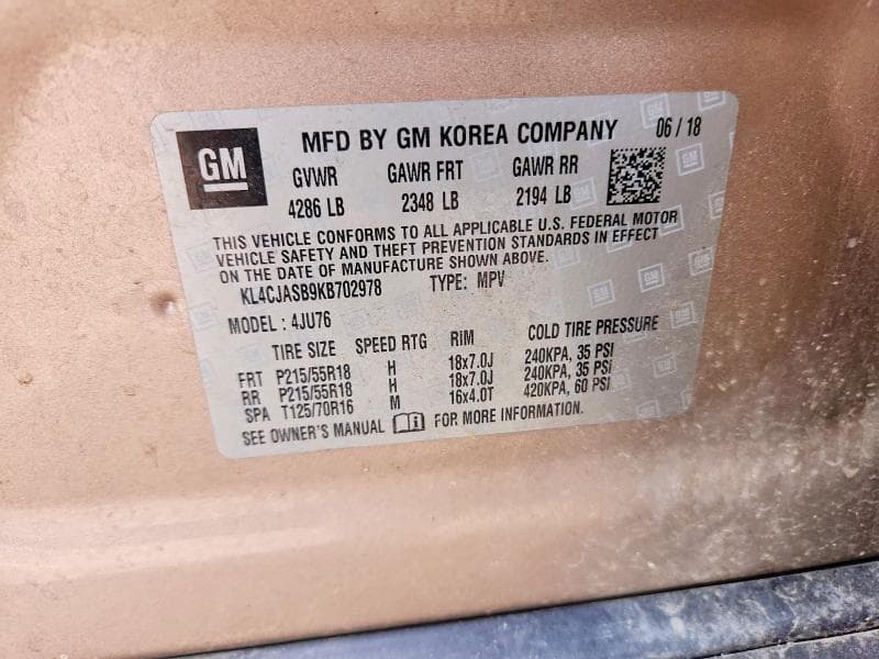 2019 BUICK ENCORE PREFERRED 13