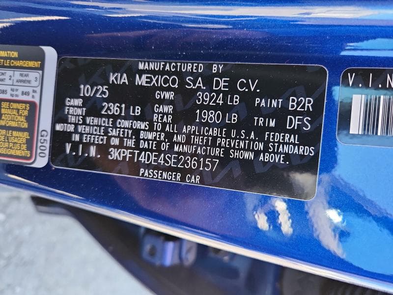 2025 KIA K4 LXS 12