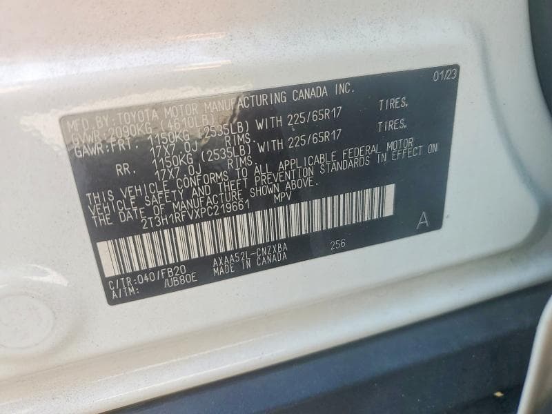 2023 TOYOTA RAV4 LE 14