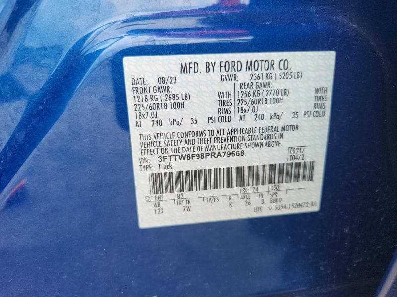 2023 FORD MAVERICK XL 12