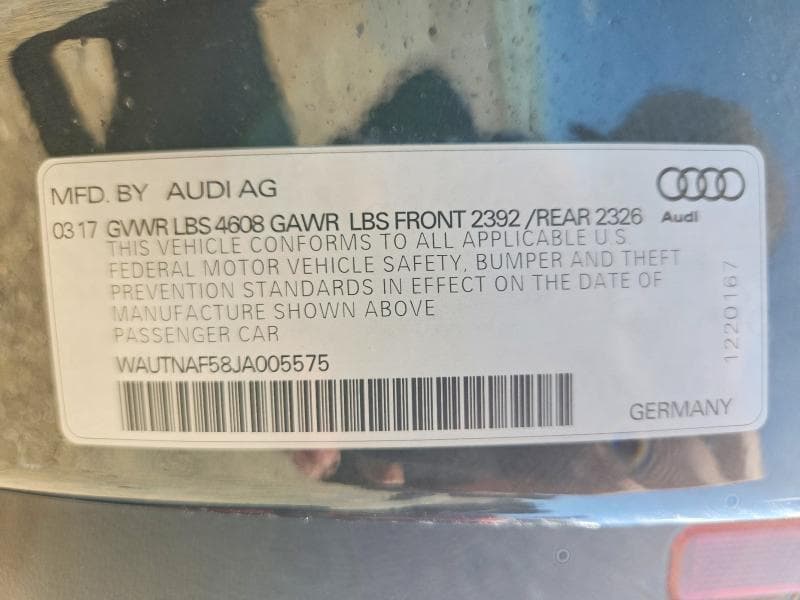 2018 AUDI A5 PREMIUM PLUS S-LINE 13