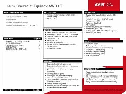 2025 CHEVROLET EQUINOX LT 13