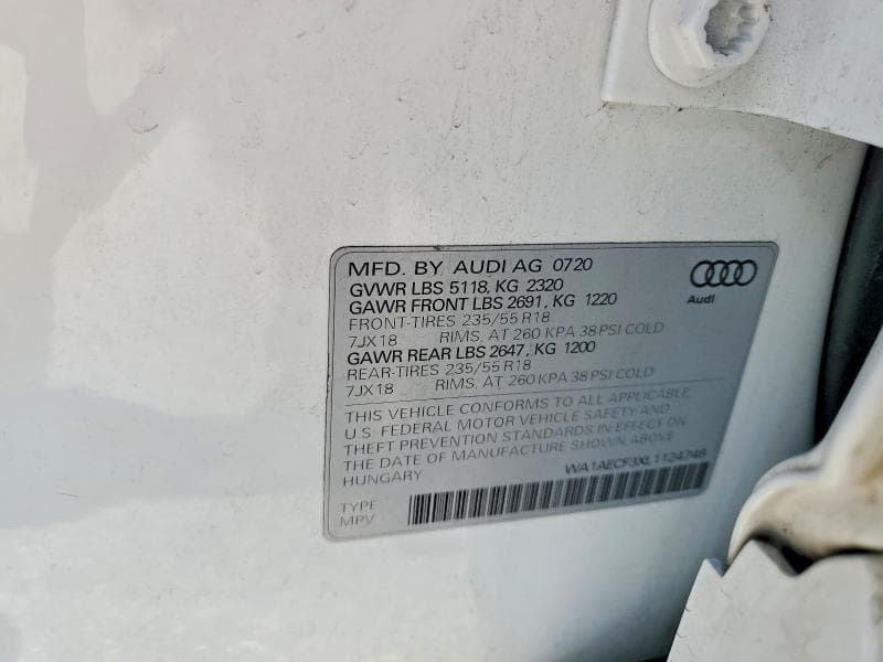2020 AUDI Q3 PREMIUM 14