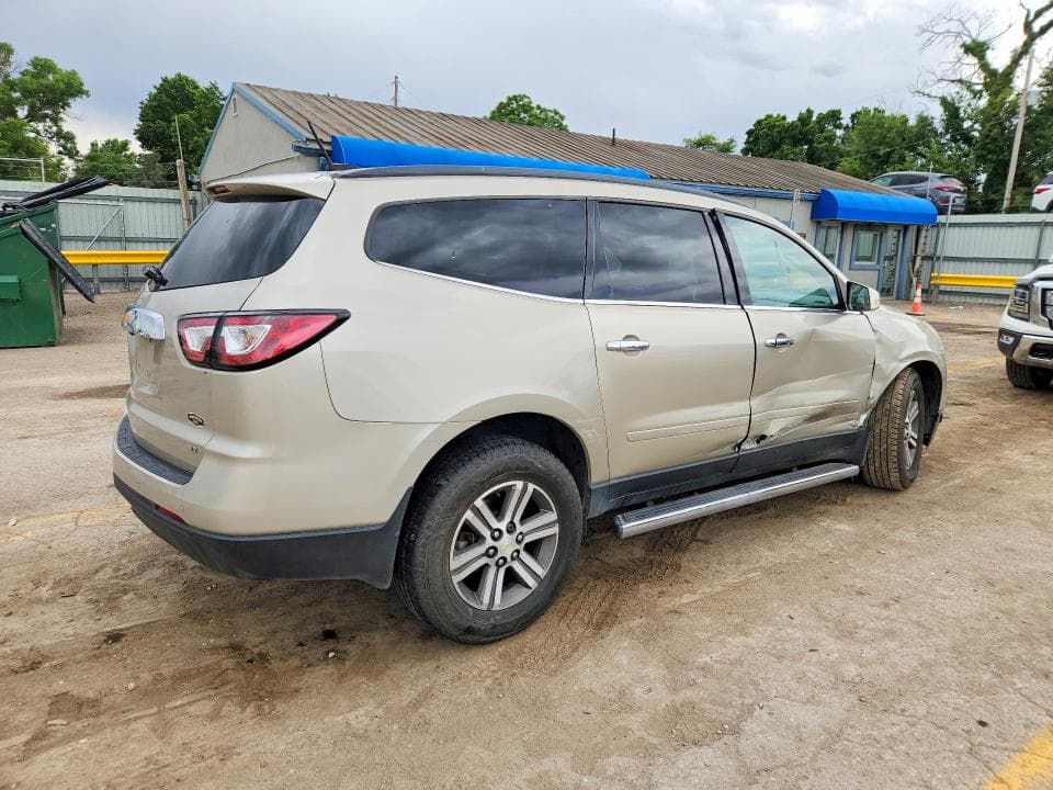 2017 CHEVROLET TRAVERSE LT 3