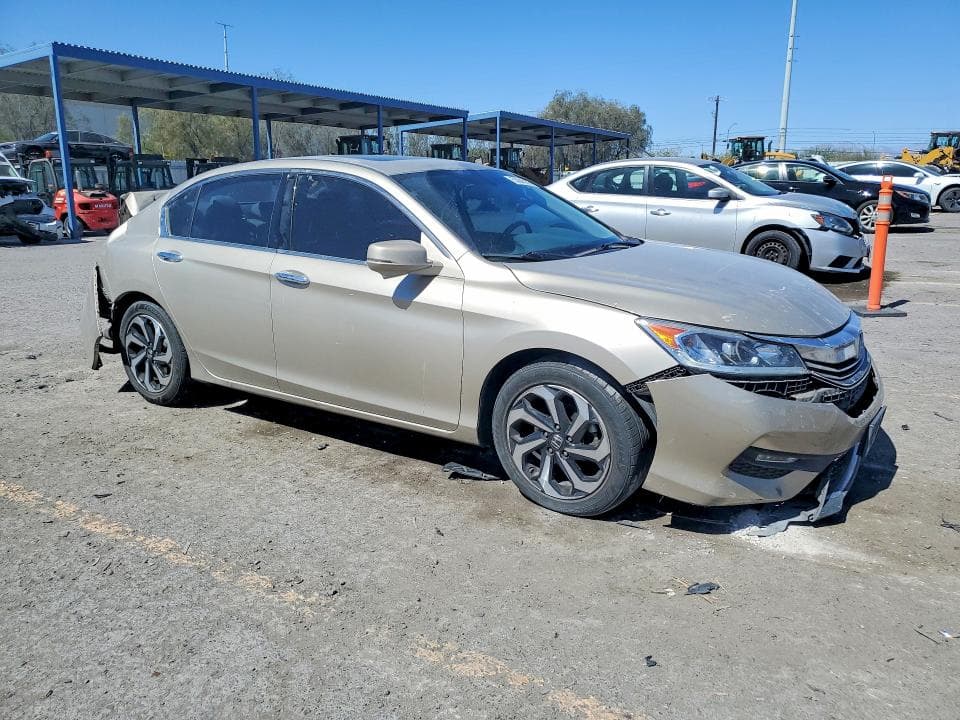 2017 HONDA ACCORD EXL 4